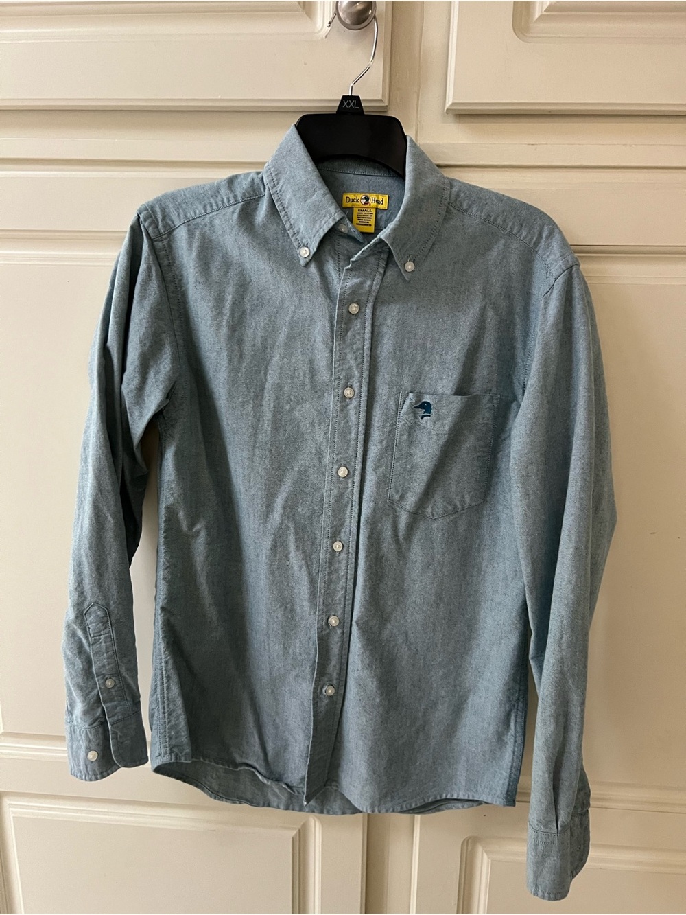 Duck Head Light Blue Button-Down Oxford Shirt